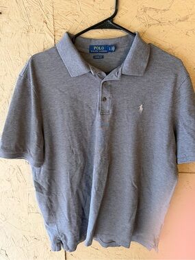 Polo by Ralph Lauren Heather Gray Short-Sleeve Polo